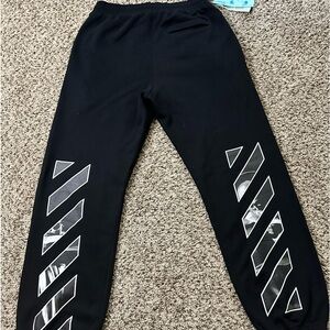 OFF-WHITE Caravaggio Saint Jerome Diag Slim Fit Sweatpants
